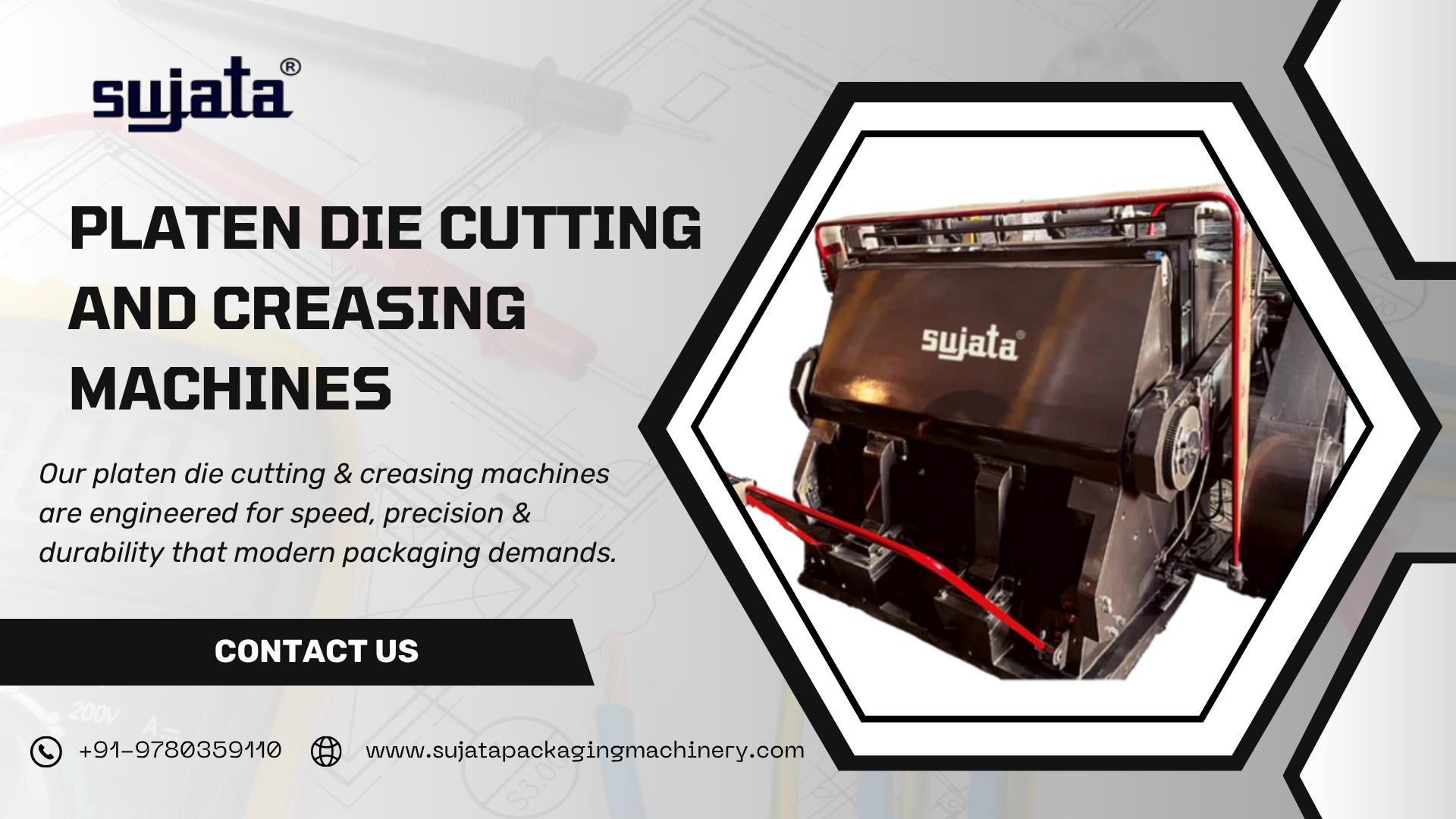 Platen Die Cutting and Creasing Machines | Sujata